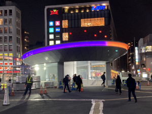 調布市駅前広場